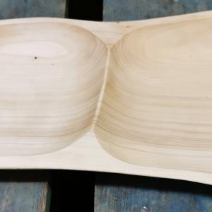 Fa,  2 részre osztott kínálótál, 47 cm, 302090