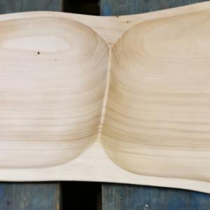 Fa,  2 részre osztott kínálótál, 47 cm, 302090