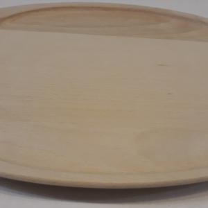 Fa ovál tányér, 30 cm, 302081
