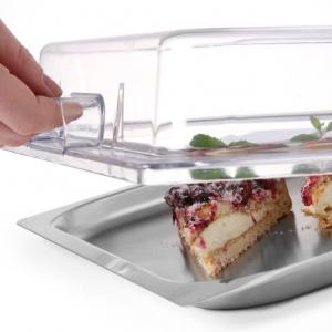 HENDI Nyitható bemutató fedő – GN 1/1 – 530x325x(H)76 mm