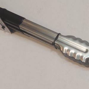 Ilsa rozsdamentes csipesz csúszásgátlós fogóval, 30 cm