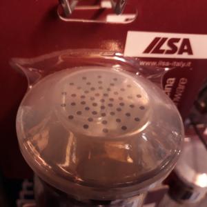 Ilsa rozsdamentes cukor szóró, kakaó szóró, 200 gr, furat, 1280 200