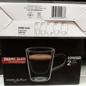 Luigi Bormioli Thermic Glass Duos Espresso, duplafalú, 2 db, 12 cl, 198011