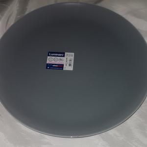 Luminarc Arty lapos tányér 26 cm, Brume (szürke), N4142