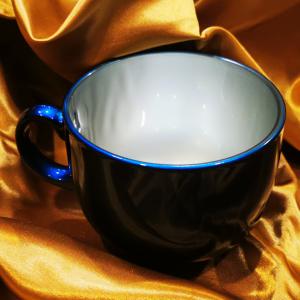 Luminarc Flashy Blue jumbo bögre (kék) , 50 cl, petrol