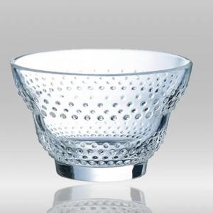 Luminarc Maeva Iced Dots desszertes tálka-fagylaltkehely, 35 cl, 1 db