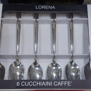 MEPRA LORENA rozsdamentes teás-kávés kanál, 6 db, 106306