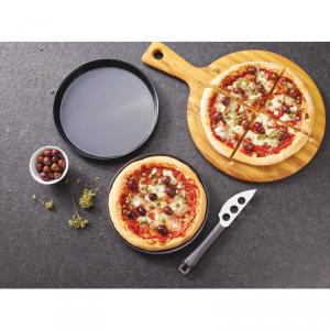 Paderno acél pizzasütő kerek, 16x2,5 cm, 11740-16