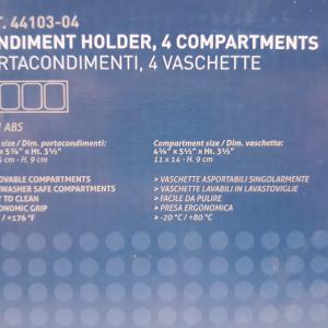 Paderno Buffet bar fűszertartó, 4részes, 49x15cm, 44103-04