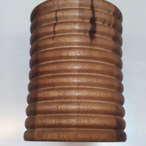 Parawood fa evőeszköztartó henger, bordázott, 210038