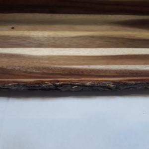 Parawood Fa kínáló tál, szögletes, 21X40X4,5 cm, 210034