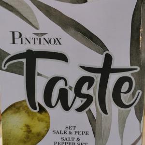 Pintinox Taste rozsdamentes só-, borstartó, 144754