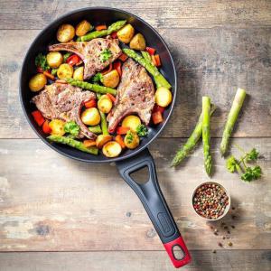 Pyrex Optima mély szeletsütő, 28 cm, indukciós, 203253