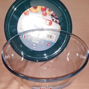 Pyrex Prep Store; keverőtál, műanyag tető, 21 cm, 2-2,3 liter, 203213