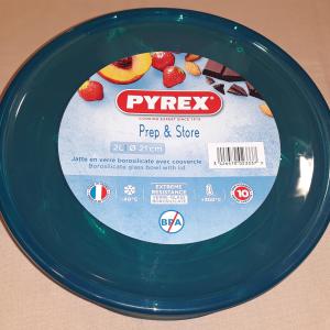 Pyrex Prep Store; keverőtál, műanyag tető, 21 cm, 2-2,3 liter, 203213