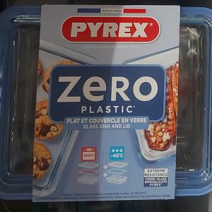 PYREX PURE tégl. sütőtál + üveg tető 2,6L 24x19x8 cm