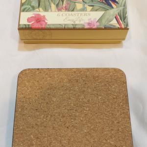 R2S Easy Life EXOTIC PARADISE parafa poháralátét, 6 db, díszdobozos, R0952EXPA