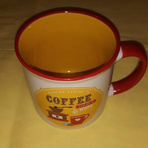 R2S Easy Life Retro Coffee Turcuois kerámia bögre díszdobozban, 300 ml, 153431
