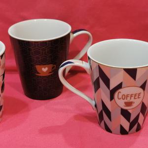 R2S.128CMHO Porcelánbögre 4 db-os 260 ml, dobozban Coffee Mania Home Sweet Home