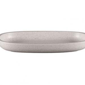RAK EASE CLAY porcelán ovál tányér mély 23x15x3,1cm, EAOP23CL