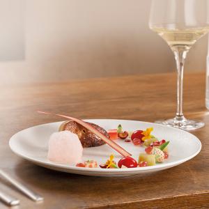 RAK NEO FUSION fehér lapos tányér 24 cm /coupe/ WHITE, NFNNPR24WH