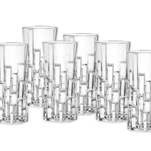 RCR Cristalleria Italiana Etna üdítős pohár készlet, 34 cl, 6 db