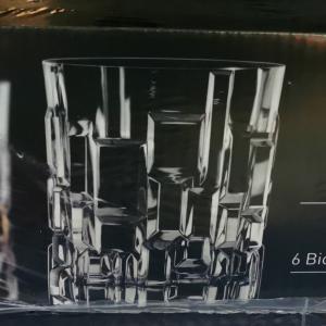 RCR Cristalleria Italiana Etna whiskys pohár szett, 33 cl, 6 db, 120024