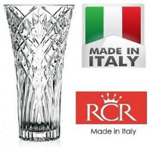 RCR Cristalleria Italiana Melodia üveg váza, 30 cm