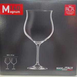 RCR MAGNUM talpas kehely 140cl 2db M:260mm tulip forma, kristály