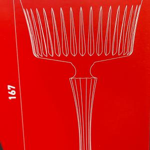 RCR TIMELESS talpas pezsgős kehely 26cl 6db M:16,7cm, kristály