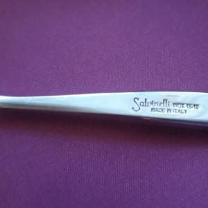 Salvinelli Grand Hotel rozsdamentes mokkáskanál, 6 db, nem dobozos, MOHO, 430017