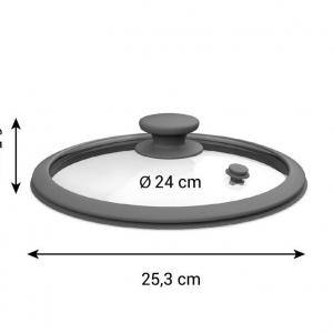 TESCOMA 4FOOD vákuumos üvegfedő ø 24 cm, 897068