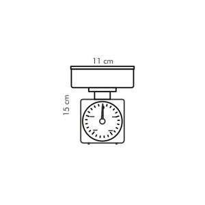 TESCOMA ACCURA konyhai mérleg 0,5 kg, (500g), 634520