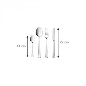 TESCOMA CLARA Evőeszköz készlet 24 db-os, 391540