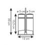 Tescoma Club állványos ecet-és olajtartó, 650352
