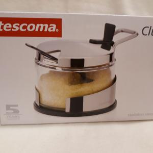 Tescoma Club sajt-,mustár-,cukortartó, kanállal, 650380