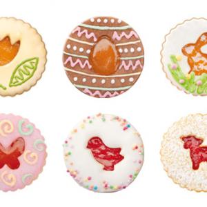 Tescoma Delícia húsvéti műanyag linzerkiszúró, 2+6 db, 630913