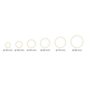 TESCOMA DELÍCIA Kétold.sütikiszúrók,virág,6méret, 630861