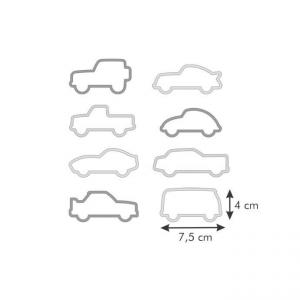 TESCOMA DELÍCIA KIDS kisautók sütikiszúrók, 8 db, 630927