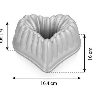 TESCOMA DELÍCIA kuglóf sütőforma ø 16 cm, szív, 623138