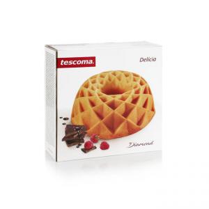 TESCOMA DELÍCIA magas kuglóf forma o 24 cm,gyémánt, 623145