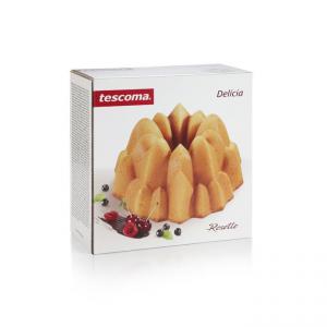 TESCOMA DELÍCIA magas kuglóf forma o 24 cm,rozetta, 623146