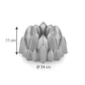 TESCOMA DELÍCIA magas kuglóf forma o 24 cm,rozetta, 623146