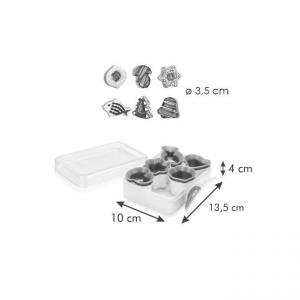 TESCOMA DELÍCIA Oml. süti kiszúrók,karácsony 6db, 630934