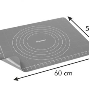 Tescoma Delícia Siliconprime szilikonos nyújtólap klipsz-szel, mértékjelöléssel, 60X50 cm, 629449