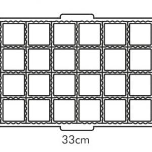 Tescoma Delícia tésztakiszúró rács, négyzet,  24 db, X630896