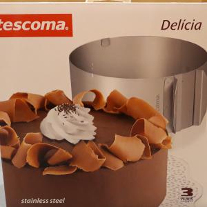 TESCOMA DELICIA torta keret, kerek, állítható, 16-30 cm, 623380