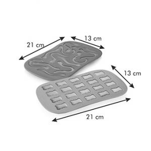 Tescoma Della Casa szilikon gumicukor készítő forma (2 db-os), 629580