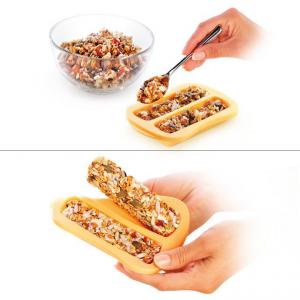 TESCOMA DELLACASA egészs.müzliszelet formák, 3db, 643189