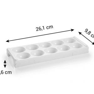 TESCOMA FlexiSPACE tojástartó, egymásra tehető, 10 tojáshoz, 899526
